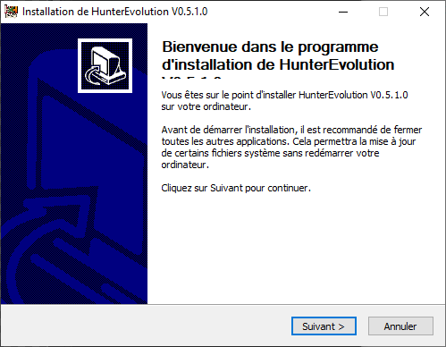 Installer - Start